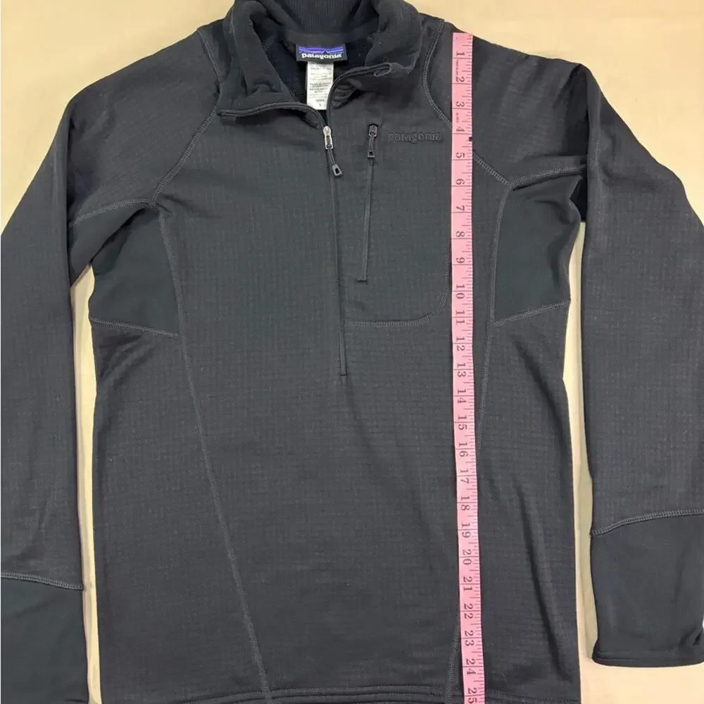 Patagonia Black Gorpcore Men's Polartec Power Dry Pullover Size Small